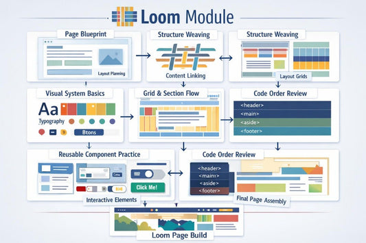Loom module infographic